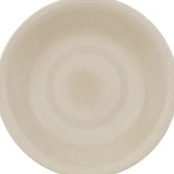 like. Suppenteller COLOR LOOP SAND 23,5 cm Porzellan beige