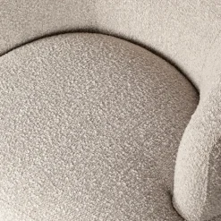 Loungesessel WOOLLY Bouclé naturel