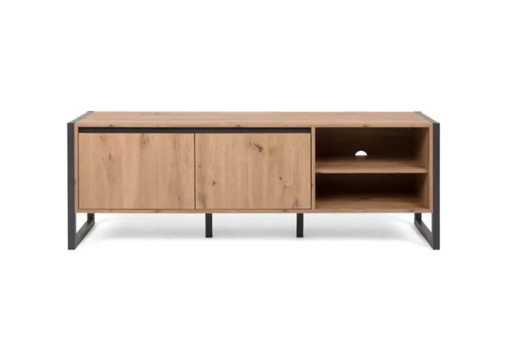 QUARTIER Lowboard DENVER 160 x 55 cm braun/ grau