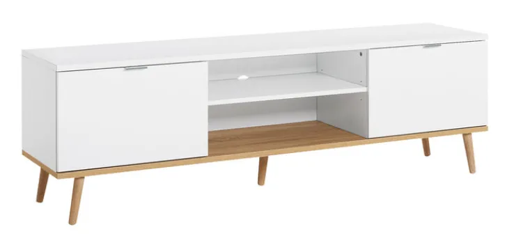 QUARTIER Lowboard GÖTEBORG 160 x 50 cm weiß