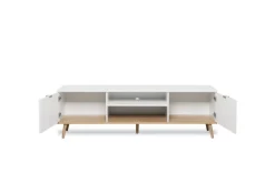 QUARTIER Lowboard GÖTEBORG 160 x 50 cm weiß