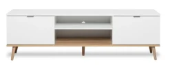 QUARTIER Lowboard GÖTEBORG 160 x 50 cm weiß