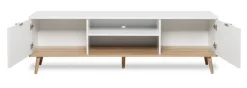 QUARTIER Lowboard GÖTEBORG 160 x 50 cm weiß