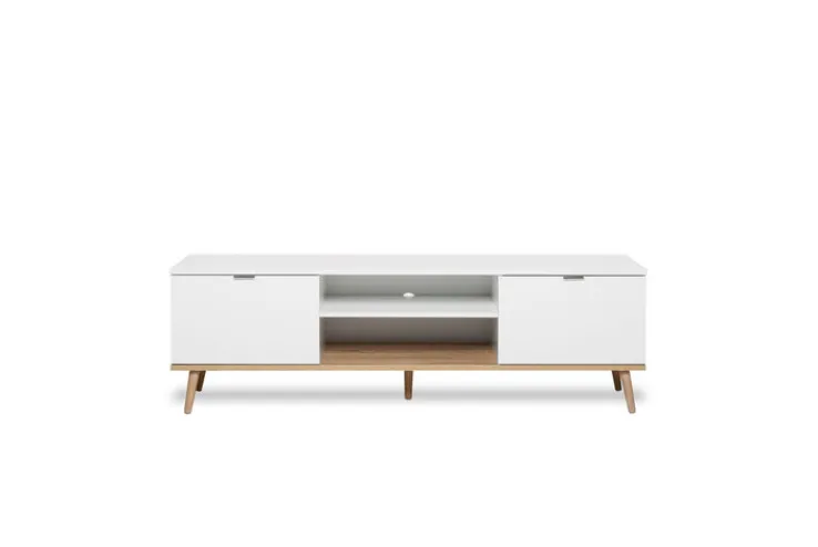 QUARTIER Lowboard GÖTEBORG 160 x 50 cm weiß