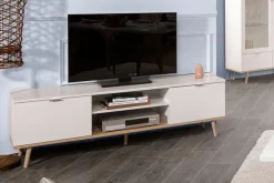 QUARTIER Lowboard GÖTEBORG 160 x 50 cm weiß