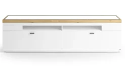 QUARTIER Lowboard LANCASTER 210 x 60 cm Eiche Artisan