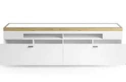 QUARTIER Lowboard LANCASTER 210 x 60 cm Eiche Artisan