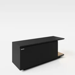 Lowboard MINECRAFT 125 cm schwarz/ grau