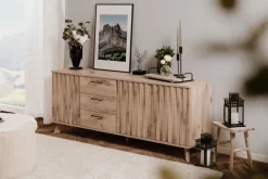 QUARTIER Lowboard WELLINGTON 175 x 67,8 cm Schwedeneiche