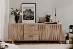 QUARTIER Lowboard WELLINGTON 175 x 67,8 cm Schwedeneiche