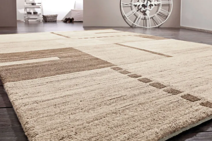 LUXOR living Nepalteppich PUNTUR 200 x 300 cm beige/braun