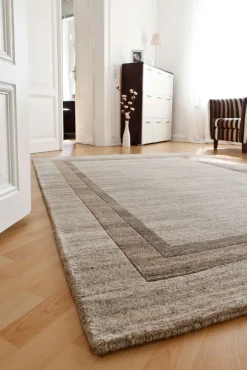 LUXOR living Schurwollteppich KUMARI 250 x 300 cm beige