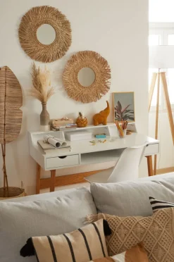 MAGMA Kissenhülle MARA MAKRAMEE 40 x 40 cm beige