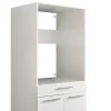 QUARTIER Maschinenschrank MR. SAUBER 68 x 162 cm weiß