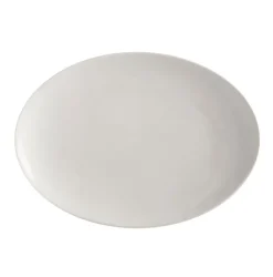 MAXWELL & WILLIAMS Servierplatte oval BASICS 30 cm weiß