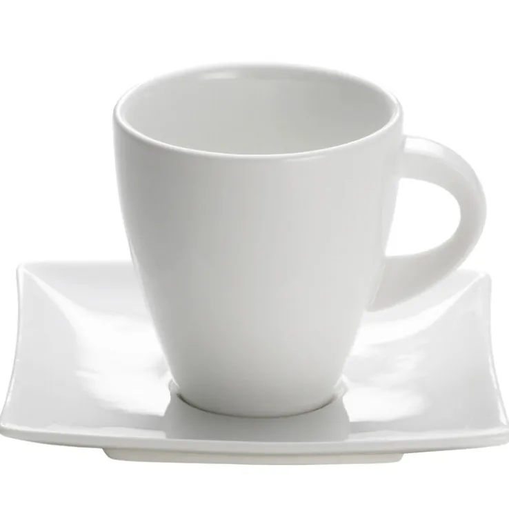 MAXWELL & WILLIAMS Tassenset EAST MEETS WEST 8-teilig weiß