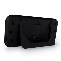 Mebus Digitaluhr Kunststoff 42 x 3 x 20 cm Schwarz