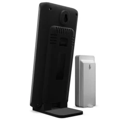 Mebus Funk Wetterstation silberfarbig