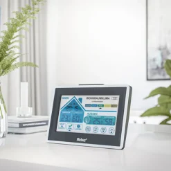 Mebus Funk-Wetterstation grau-schwarz