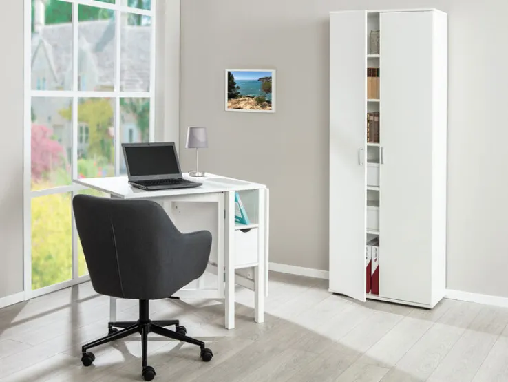 Mehrzweckschrank PEPE 70 x 189 cm Weiß