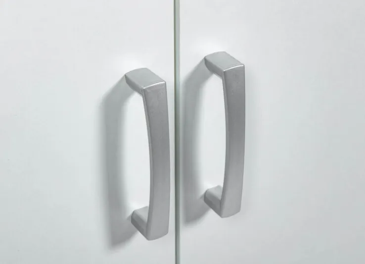 Mehrzweckschrank PEPE 70x189x34 cm Weiß