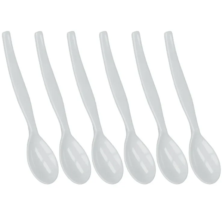 metaltex Eierlöffel 6er Set weiß