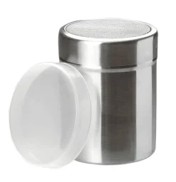 metaltex Puderzucker-u. Kakaodose silberfarbig