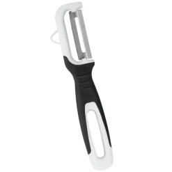 metaltex Sparschäler 16 cm schwarz/weiß