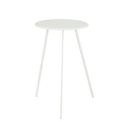 MICA DECORATIONS Beistelltisch SEATLE 58 cm weiß