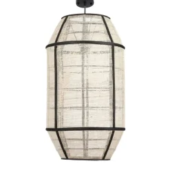 MICA DECORATIONS Pendelleuchte PELLA offwhite