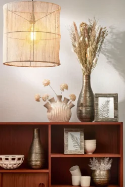 MICA DECORATIONS Vase SAUL 21 cm creme