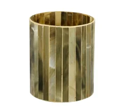 MICA DECORATIONS Windlicht DOMNEY 9 cm grün