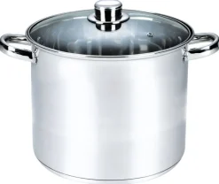 MICHELINO Großraumtopf 10 Liter Edelstahl