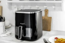 MICHELINO Heißluftfritteuse 5,0 Liter mit Sichtfenster