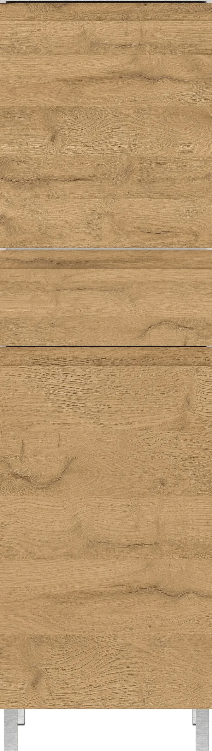 Midischrank SOPHIE 34x120x34 weiß/Grandson-Eiche Nb.