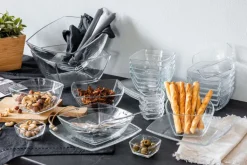 montana Schale CARRE 24 x 24 cm klarglas