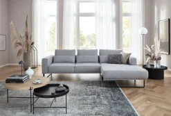 Musterring Ecksofa JustB! R light grey