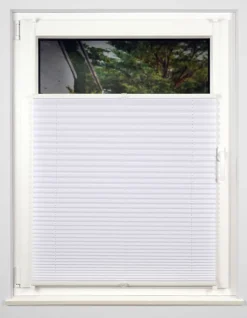 my deco Plissee 70 x 210 cm weiß