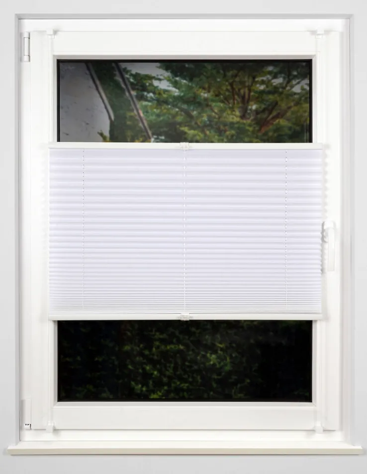 my deco Plissee 40 x 100 cm weiß