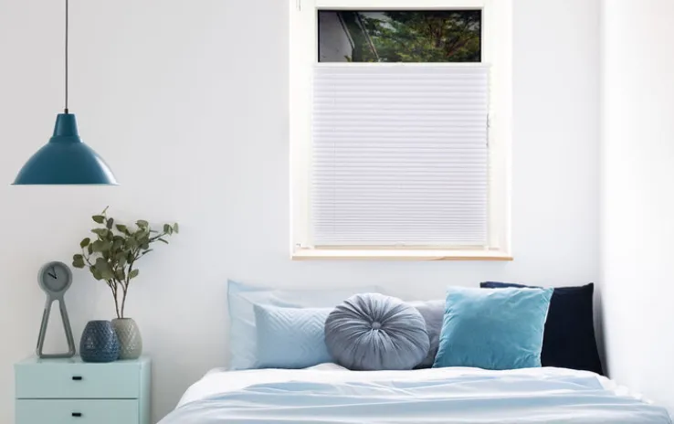 my deco Plissee 40 x 100 cm weiß