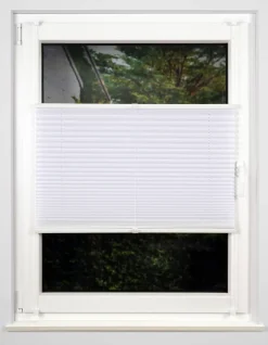 my deco Plissee 80 x 210 cm weiß