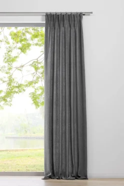 my deco Schlaufenschal CHALET 135 x 300 cm grau