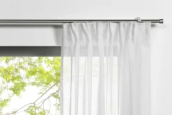 my deco Schlaufenvorhang PURE 135 x 300 cm weiss