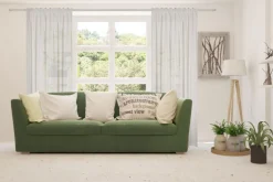 my deco Schlaufenvorhang BREEZE 135 x 300 cm weiss