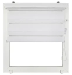 my deko Doppelrollo CASE 80 x 160 cm weiß