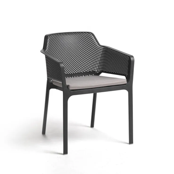 NARDI Outdoor Sitzpolster NET 48,5 x 46,5 cm grigio