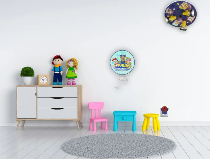 niermann STAND BY niermann Retrofit Kinderlampe Wand Paw Patrol