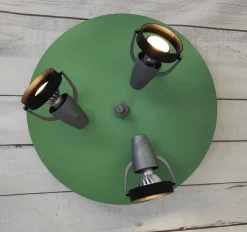 niermann STAND BY niermann Retrofit Kinderlampe Decke 3 Spots STRAHLER salbei