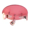 niermann STAND BY niermann Retrofit Kinderlampe Decke 3 Spots STRAHLER pastellrose