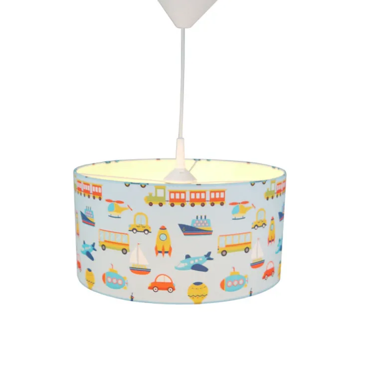 niermann STAND BY niermann Retrofit Kinderlampe Pendel Fahrzeuge